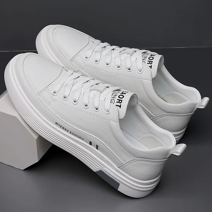 Monarch Wear - Casual leren sneakers Platte sport
