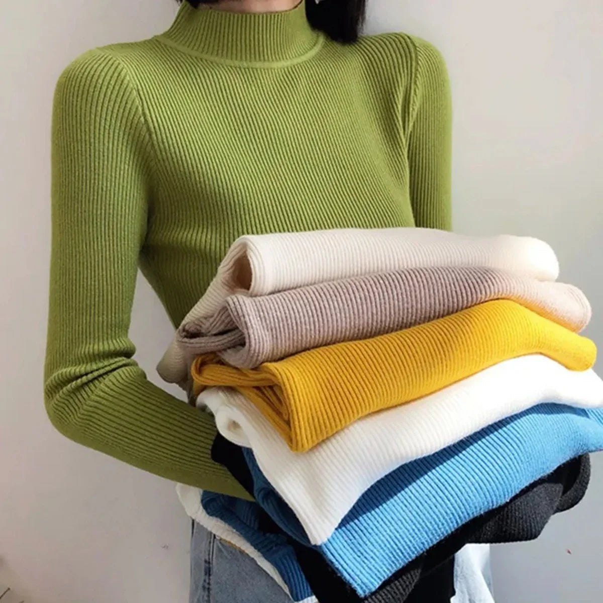 Oxel Wear™ | Roll Neck Jumper Éloria™