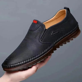 Oxel Wear - Leather Slip-On Moccasins for Men - LIMITED STOCK