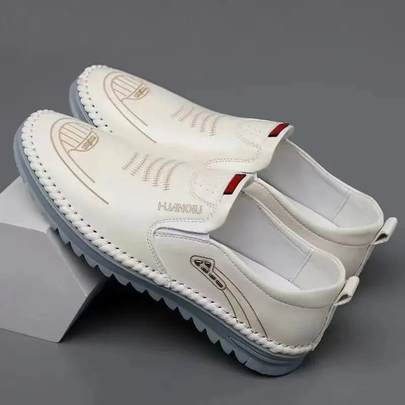 Monarch Wear - Leather Slip-On Moccasins for Men - [LIMITED STOCK]